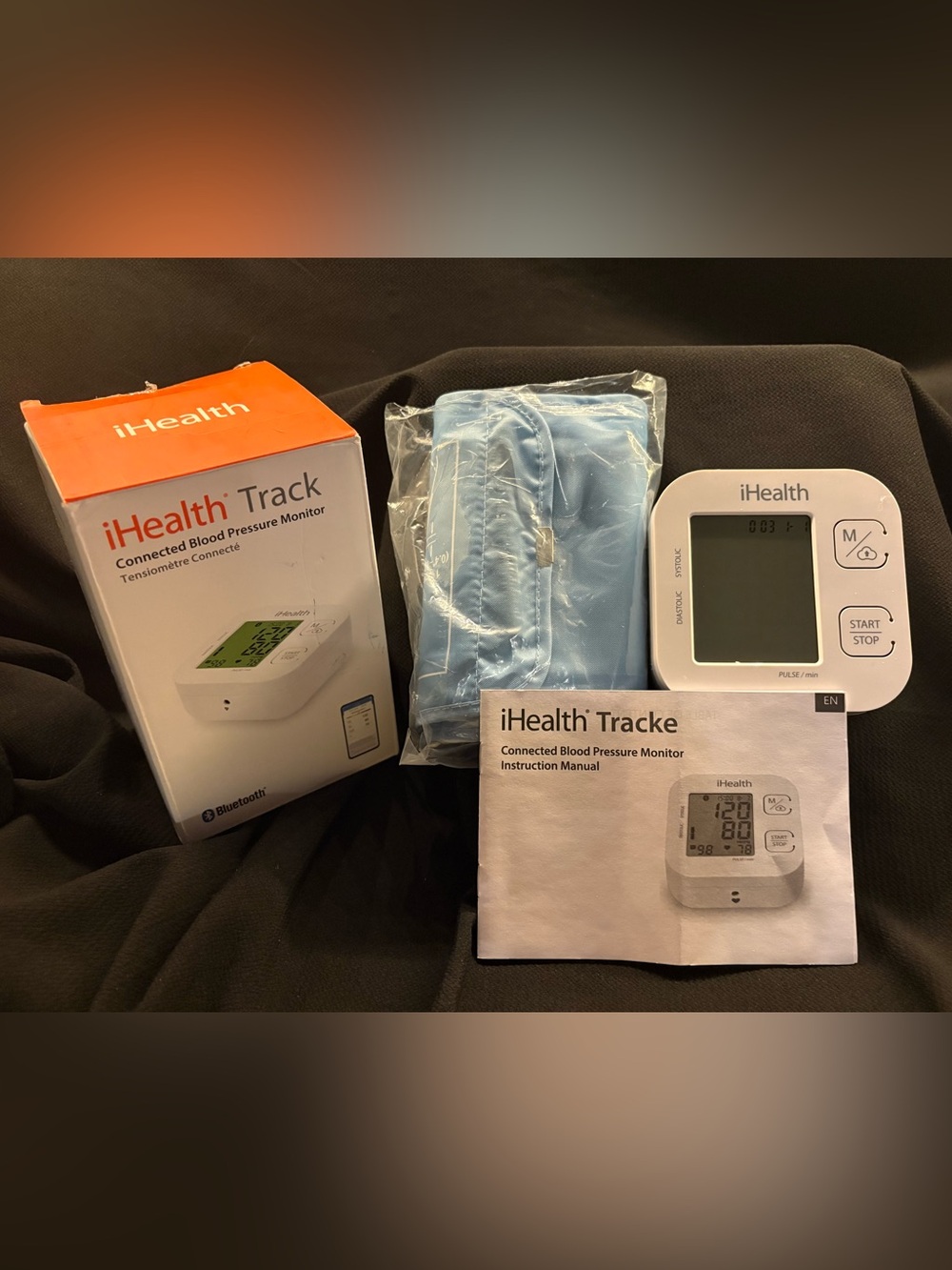 iHealth Track Bluetooth Blood Pressure Monitor KN-550BT New Open Box